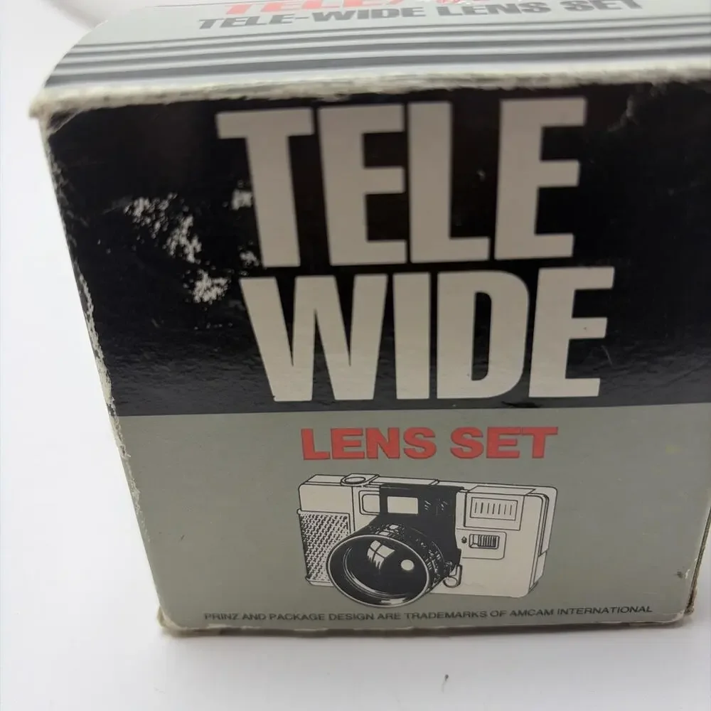 Amcam Prinz Tele Wide Lens Set for Canon Sure Shot II, No. 145-74-OT, Japan